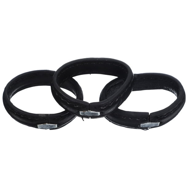 3 piezas de puente de cinturón para hombres, retenedor de cinturón de cuero reutilizable, suministros para cinturones, soportes de cinturón de cuero para hombre