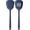 Midnight Blue, variant on 600°F Heat Resistant Silicone Turner: U-Taste 13.6in Solid Kitchen Spatula Flipper, BPA Free Flexible & Thin Rubber Seamless Cooking Utensil for Flipping Egg, Pancake in Nonstick Cookware (Black)