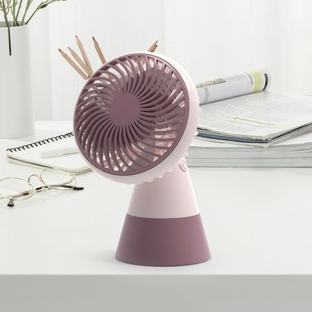 

Wepro MLS6055 Mini Desktop Handheld Fan USB Rechargeable Portable Fan