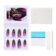 thumbnail image 2 of Uñas Postizas, Puntas De Uñas Postizas Juego De Uñas Artificiales Uñas Postizas Cómodas Con 10 Tamaños Diferentes Para Salón De Uñas Doméstico, Etc. EOTVIA No, 2 of 7