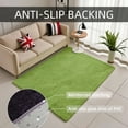 thumbnail image 4 of Christmas Area Rug for Living Room, Large Fluffy Rug for Bedroom & Fuzzy Furry Plush Soft Rugs, Small Shaggy Carpet for Boys and Girls Dorm Room Home Decor (55"X20", Fruit Green), 4 of 7