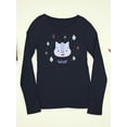 thumbnail image 3 of Cute Baby Wolf Face Long Sleeve Toddler -Image by Shutterstock,  5 Toddler, 3 of 4