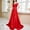 38-Red-Coctail Dress Women, variant on Womens Cocktail Dresses V Neck Sleeveless Floor Length Long Dresses Swing Formal Dresses Party Dress Prom Dresses Champagne Dresses Bridesmaid Dresses Elegant Solid Wedding Guest Dresses