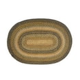 thumbnail image 5 of Coffee Black & Brown 20 x 30 Oval Jute Braided Rugs, Suitable for Kitchen, Living Room, Bedroom, Vintage Area Rug, Brown Rugs for Entryway., 5 of 5