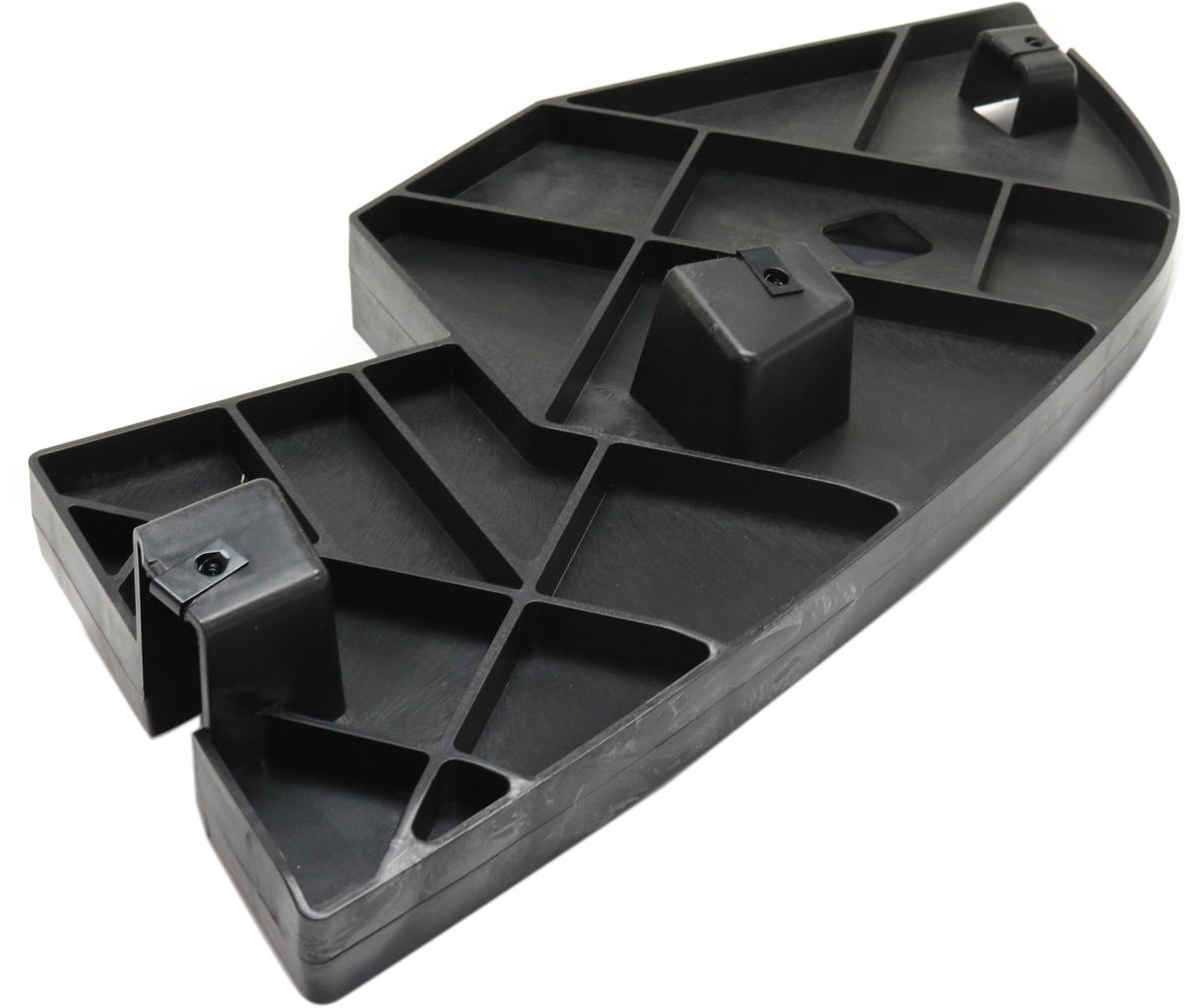 Bumper Trim Compatible With 2007-2014 GMC Yukon XL 1500 Front, Right Passenger Side, Outer Black