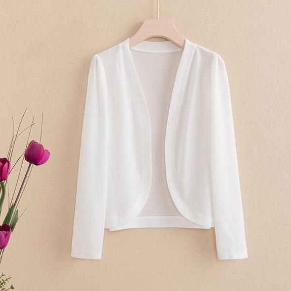 Sakmal Womens Cardigan Sweaters Fall V Neck White Cardigan Knitted Ladies Sweater XXL