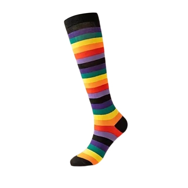 Yhmxh Chaussettes pour Femmes Respirantes et Absorbant la Sueur Chaussettes de Compression pour Femmes Chaussettes Chaudes pour Femmes Chaussettes de Bottes pour Femmes