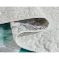 thumbnail image 4 of Luxury Home Collection Quilted Reversible Coverlet Bedspread Set Floral Printed King/California King, 4 of 4