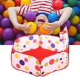 thumbnail image 3 of Tienda de campaña portátil con diseño de dibujos animados para niños, con forma de pelota para bebés, para exteriores (cesta de 150 cm), 3 of 12
