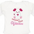 thumbnail image 4 of Inktastic Grandma's Little Valentine Boys or Girls Long Sleeve Baby Bodysuit, 4 of 5