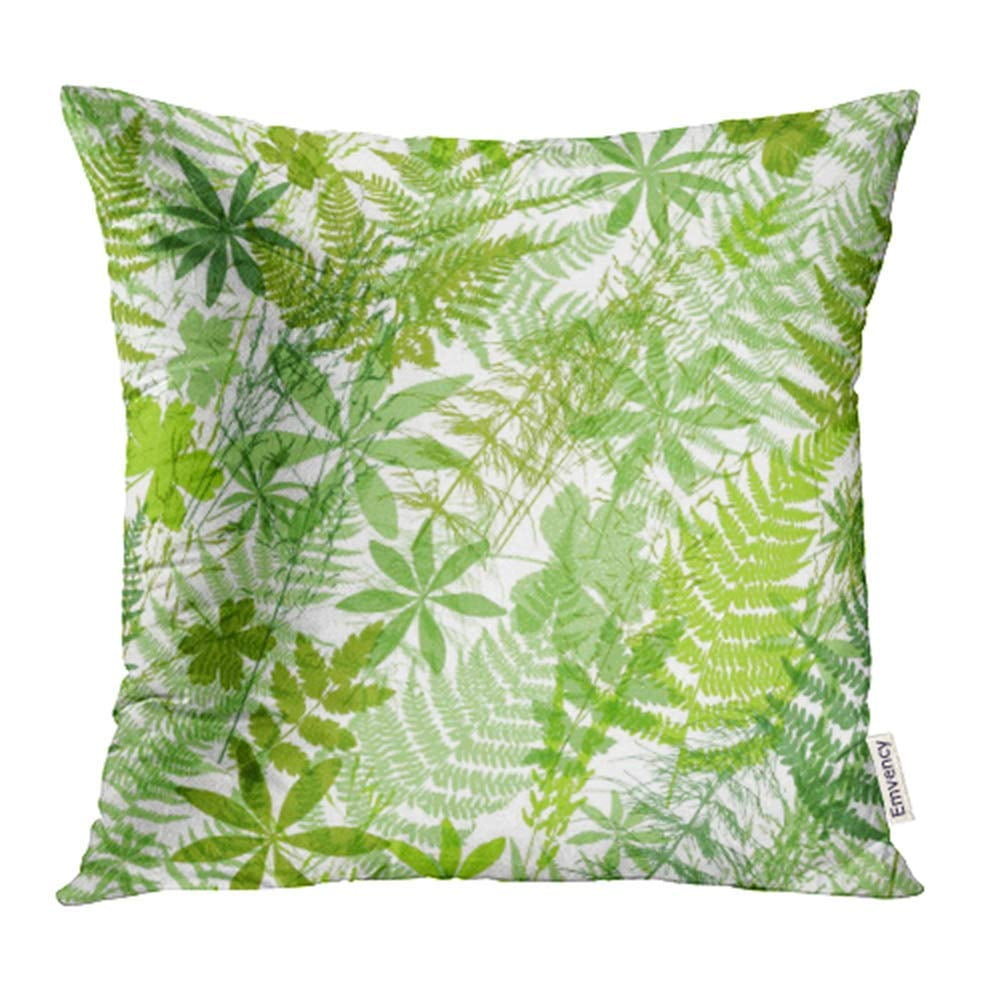 USART Tree Light Green Realistic Leaf Pattern Abstract Autumn Beautiful