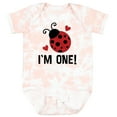 thumbnail image 3 of Inktastic 1st Birthday Ladybug 1 Year Old Girls Baby Bodysuit, 3 of 5