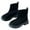 /g1Black263, variant on MEZZALL Child Girls Knit Ankle Boots Stretch Elastic Comfortable Casual Winter Booties Toddler Youth Kids Soft Outdoor Solid Color Shoes