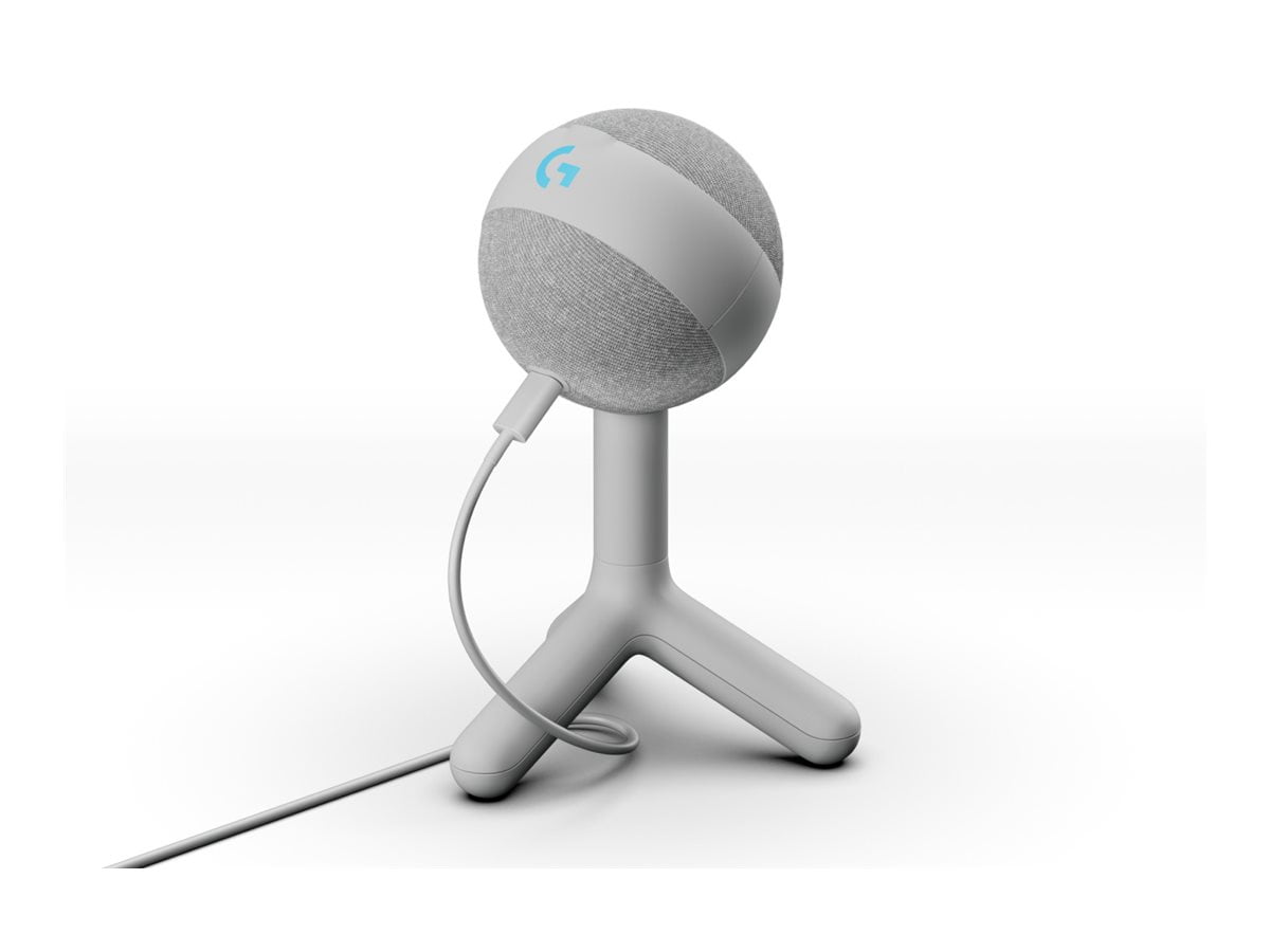 Logitech Yeti Orb Wired Condenser Microphone for Gaming, Live Streaming, Voice, Video, Off White