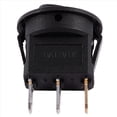 thumbnail image 7 of 2X 12V LED Inverter Rocking Rocker Switch ROUND SPST ON- for BOAT Car Blue, 7 of 7