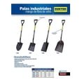 thumbnail image 2 of Pala Carbonera Profesional SURTEK Puño Plastico 130684, 2 of 3