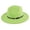 Light Green, variant on Sun Hats for Women Uv Protection Wide Brim Cowboy Jazz Hat