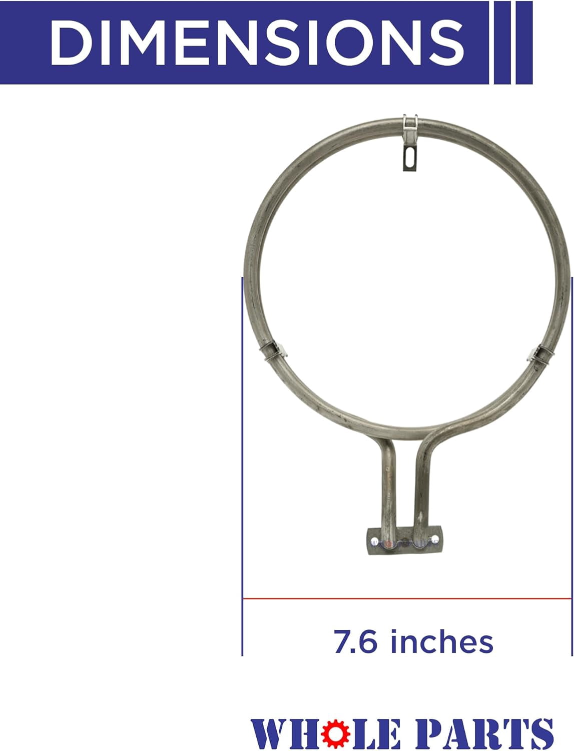 Whole Parts Range Oven Heating Element Part# 547680 - Replacement & Compatible with Some Fisher & Paykel and DCS Ranges or Ovens