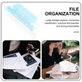 thumbnail image 3 of Miangastore 20Pcs Hanging Folder Tabs Hanging File Inserts File Folder Labels Small Hanging File Tabs, 3 of 9