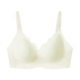 thumbnail image 4 of Wavy Wireless V Neck Bras For Women No Underwire Padded Bralettes Adjustable Straps Bra With Bra Extender, 4 of 4