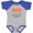 Heather and Royal, variant on Inktastic Lake Powell Distressed Retro Sunset Boys or Girls Baby Bodysuit