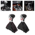 thumbnail image 5 of For A4 for A6 automatic shift hand ball gear lever leather dust cover integrated, 5 of 5
