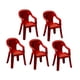 thumbnail image 2 of 5 piezas de sillas de garaje a escala 1/64, accesorios para maquetas de talleres y escenas de coches a escala. Rojo, 2 of 9