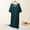 Green, variant on Naittoop Women's Soft Nightgown Frilly Sleep Dress Summer Short Sleeve Crewneck Comfy Midi Sleepwear