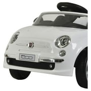 Best Ride On Cars 2-in-1 Fiat 500 Baby Toddler Push Car Stroller, White