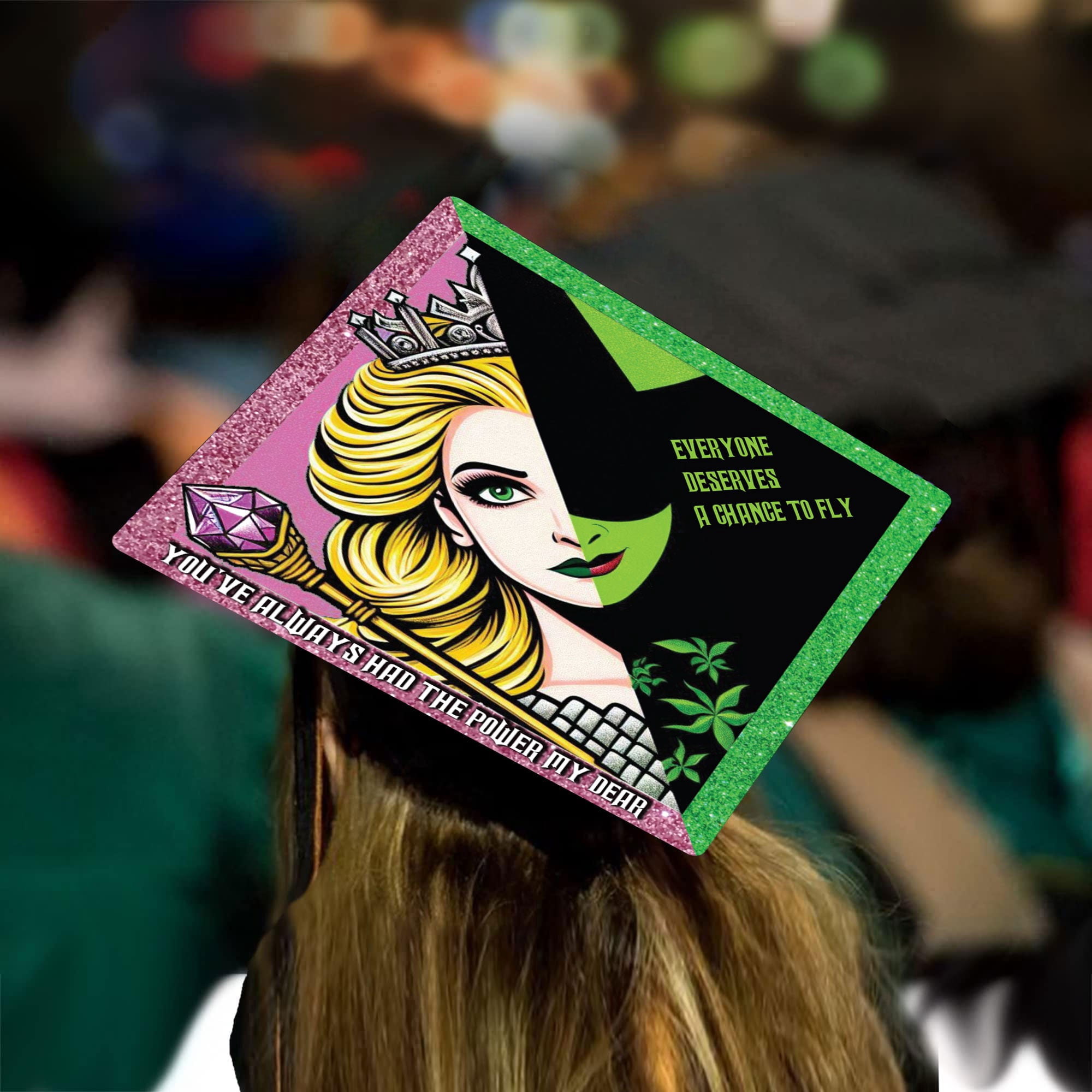 Wicked - Grad Cap Tassel Topper, Wizard of Oz, Movie