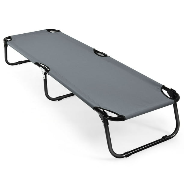 Patiojoy Outdoor Camping Cot Folding Camping Bed Sleeping Bed for Kids Adult