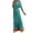 Green, variant on Women's Dresses Women's Fashion Casual-Neck Solid Color Short Sleevel Waist Up Dress Dress Womens Summer Dress Blue L