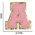 thumbnail image 2 of BESTSKY Iron on Patches,Vibrant Decorative Iron on Letters,DIY Customizable Letter Stickers,Quick and Simple Iron on Patch,U, 2 of 3