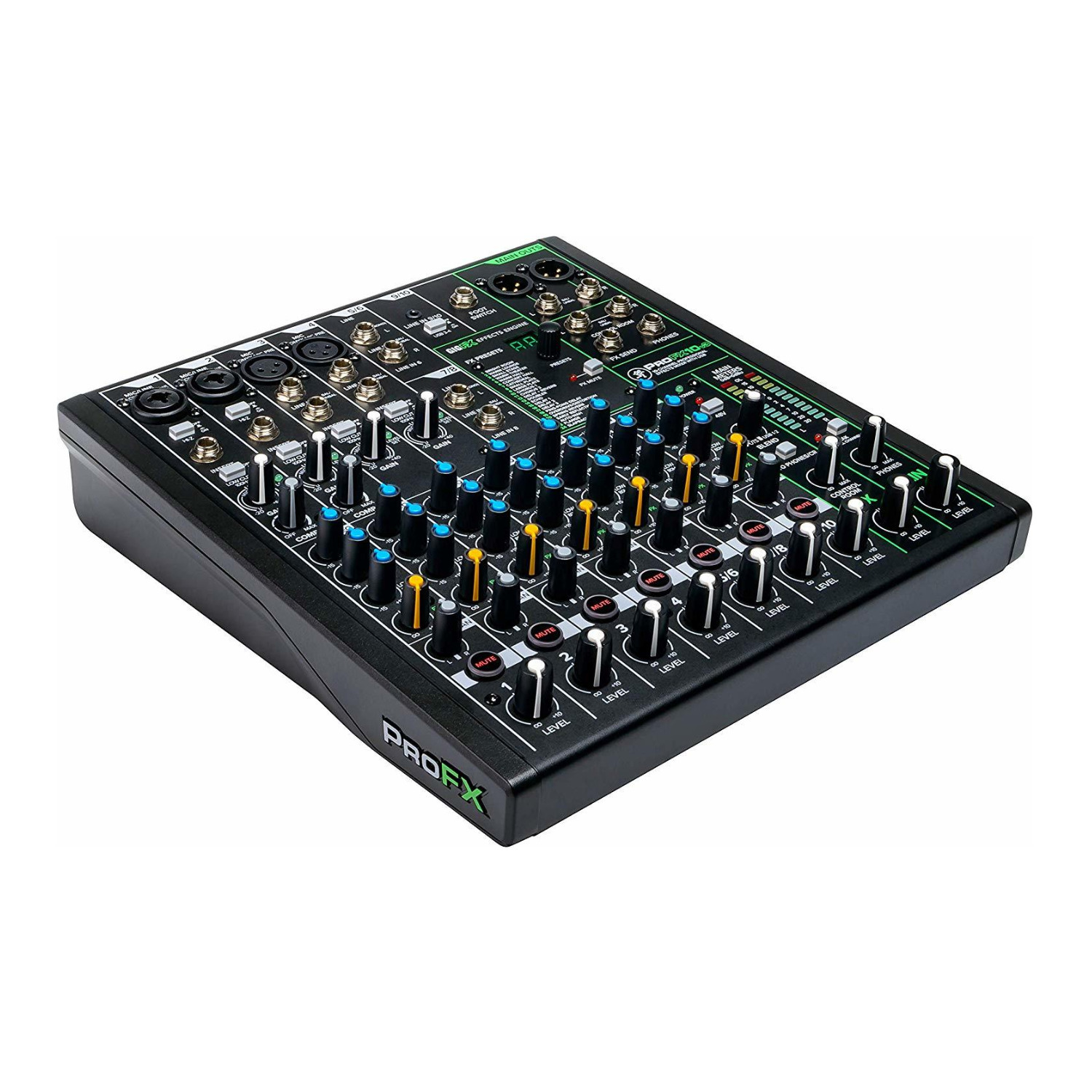 Mackie ProFX Series, Mixer - Unpowered, 10-Channel w/USB (ProFX10v3) - image 3 of 5