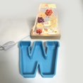 thumbnail image 1 of DIY 26 Alphanumeric English Cake Silicone Alphanumeric Cake Cake Mould Pound Cake Wax Melts Small Heart Pan Chocolate Melting Pot Insert Silicone Cake Stand Yule Log Cake Pan, 1 of 1