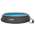 thumbnail image 3 of Funsicle 36” SureStep 3-Stair Ladder w/ 15' x 36" QuickSet Ring Top Pool, 3 of 12