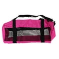thumbnail image 4 of Portable Mesh Diving Bag Foldable Beach Bags with Shoulder Strap pink, 4 of 10