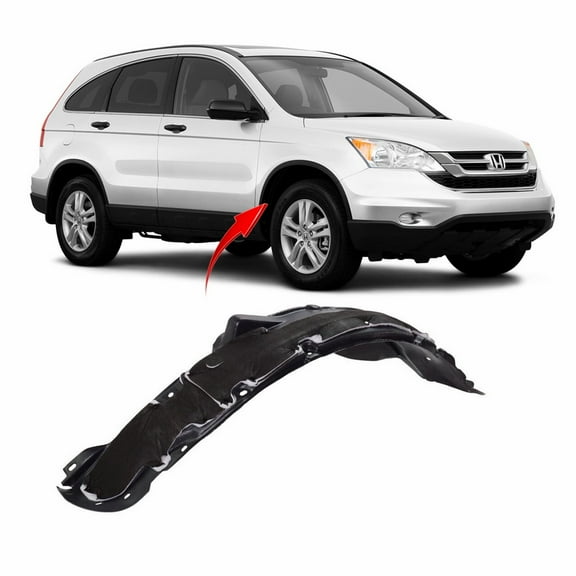 DCP Front Right Passenger Side Fender Liner For 2010-2011 Honda CR-V HO1249191