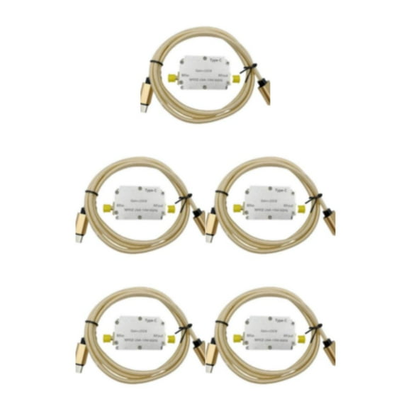 Système Audio en Métal Facile à Installer Modules Amplificateurs de Puissance Réparation Durable Faible Bruit 5Ensemble