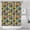 Pioneer Flower Floral-3, variant on Pioneer Flower Floral Print Pattern Shower Curtain 84"x72", Bathroom Decorative Shower Curtain Set with 12 Hooks, Waterproof Washable