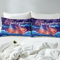 American Flag Duvet Cover Set Independence Day Comforter Cover,Fourth