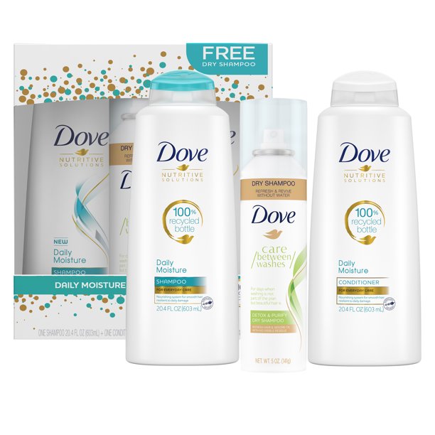 (13 Value) Dove Nutrutive Solutions, Shampoo and Conditioner Gift Set