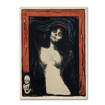 Edvard Munch 'Madonna 2' Canvas Art