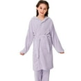 thumbnail image 1 of XASZHN Pyjama pour Filles pour l'Automne et l'Hiver Robe Corail pour Enfants Tenue d'Intérieur Peignoir Violet Pâle 8-10 Ans, 1 of 3