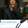 thumbnail image 6 of UEETEK Home Wall Telephone Black Design Easy Install for Office and Hotel Use, 6 of 6