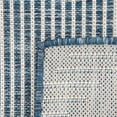 thumbnail image 6 of Unique Loom Outdoor Modern Collection Area Rug - Tambor (2' x 6' Runner Blue/Ivory), 6 of 6