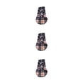 thumbnail image 1 of Ropa para perros Greeniant chaleco a cuadros a rayas para cachorros poliéster grueso, 1 of 6
