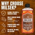 thumbnail image 3 of Milsek Liquid Furniture Polish and Wood Cleaner with Orange Oil, 12 oz, 3 of 5