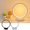 Black, variant on Xihbxyly Table Lamp Bedside Lamp Control Table Lamp With USB Charging Port Bedside Lamp, Mini Circle Table Lamp For Bedroom Living Room Bedside Lamp Night Bedside Lamps