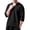 Black, variant on Mens Summer T-Shirts Short Sleeve Crewneck Tunic Top Basic Vacation Tshirts Loose Sport Shirts Oversized Tee Tops Black 3XL